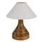 Hello Honey® 15.75" Natural Artisanal Aura Mango Wood Table Lamp